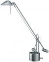 Normande Brushed Steel Halogen Desk Lamp (Not CA Compliant)