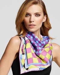 Emilio Pucci Giardino Geometric Silk Scarf Emilio Pucci Giardino Geometric Silk Scarf
