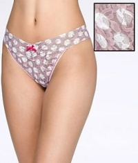 Hanky Panky Grand Dot Original Rise Thong 8K1184 One Size/Desert Rose Hanky Panky Grand Dot Original Rise Thong 8K1184 One Size/Desert Rose
