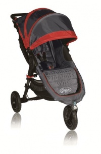 Baby Jogger City Mini GT Single Stroller, Shadow/Crimson Baby Jogger City Mini GT Single Stroller, Shadow/Crimson
