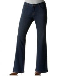Levi's perfectly shaping 512 jeans feature a slimming tummy panel and distinctive stretch denim for a flattering fit. Levi's perfectly shaping 512 jeans feature a slimming tummy panel and distinctive stretch denim for a flattering fit.
