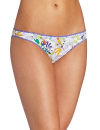 ck one Women's Coverage Bikini, Tropical Floral, Medium ck one Women's Coverage Bikini, Tropical Floral, Medium