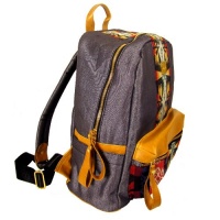 Garin Remix Denim Serape Men's Aztec Backpack Bag MCM Tisa Blue Garin Remix Denim Serape Men's Aztec Backpack Bag MCM Tisa Blue