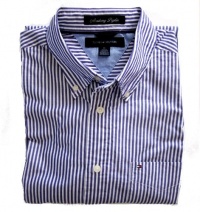 Tommy Hilfiger Shirt, Cheever Stripe Woven Shirt, Pennant Purple Tommy Hilfiger Shirt, Cheever Stripe Woven Shirt, Pennant Purple