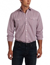 Marc New York Men's Mini Plaid Dress Shirt Marc New York Men's Mini Plaid Dress Shirt