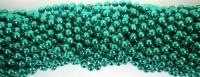 33 inch 07mm Round Metallic Green Mardi Gras Beads - 6 Dozen (72 necklaces) 33 inch 07mm Round Metallic Green Mardi Gras Beads - 6 Dozen (72 necklaces)