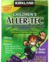 Kirkland Signature Children's Aller-Tec Cetirizine Hydrochloride 1 Mg/Ml, Grape, 8 Ounce