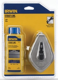 Strait-Line 64499 Chalk Line Reel With Chalk Strait-Line 64499 Chalk Line Reel With Chalk