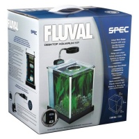 Fluval SPEC Desktop Glass Aquarium, 2-gallon Fluval SPEC Desktop Glass Aquarium, 2-gallon