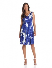 Jones New York Women's Sleeveless Pleated Dress Jones New York Women's Sleeveless Pleated Dress