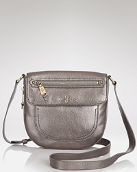 Cole Haan crosses off practical style with this effortlessly wearable style. Crafted from leather with easy-access pockets, it's city ready with your favorite day looks. Cole Haan crosses off practical style with this effortlessly wearable style. Crafted from leather with easy-access pockets, it's city ready with your favorite day looks.