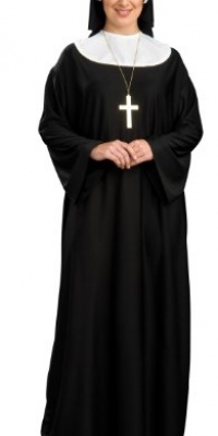 Rubie's Costume Nun Full Figure Adult Costume Rubie's Costume Nun Full Figure Adult Costume