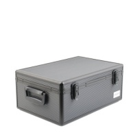 MERAX 510 Disc Capacity Black Aluminum-Like Hard Plastic CD DVD Storage Case MERAX 510 Disc Capacity Black Aluminum-Like Hard Plastic CD DVD Storage Case