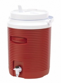 Rubbermaid 2-Gallon Water Jug, Red Rubbermaid 2-Gallon Water Jug, Red