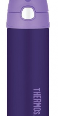 Thermos Funtainer Bottle, 16-Ounce, Purple Thermos Funtainer Bottle, 16-Ounce, Purple