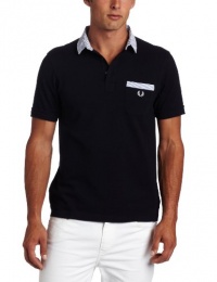 Fred Perry Men's Seersucker Trim Polo Fred Perry Men's Seersucker Trim Polo