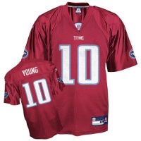 Reebok Tennessee Titans Vince Young Red QB Practice Jersey Large Reebok Tennessee Titans Vince Young Red QB Practice Jersey Large