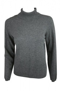 Cashmere by Charter Club Womens Charcoal Cashmere Turtleneck Sweater M Cashmere by Charter Club Womens Charcoal Cashmere Turtleneck Sweater M