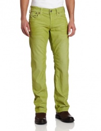 True Religion Men's Ricky Straight Fit Lightweight Color Cord, Cypress, 28 True Religion Men's Ricky Straight Fit Lightweight Color Cord, Cypress, 28