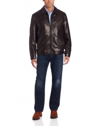 Cole Haan Men's Smooth Lamb From Jacket, Espresso, Large Cole Haan Men's Smooth Lamb From Jacket, Espresso, Large