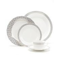 Martha Stewart Hightown 5pc Place Setting Bone China Martha Stewart Hightown 5pc Place Setting Bone China