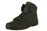 Supra - Mens Vaider Lite High Top Shoes, Size: 11.5 D(M) US Mens, Color: Black/Black Supra - Mens Vaider Lite High Top Shoes, Size: 11.5 D(M) US Mens, Color: Black/Black