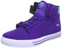 Supra - Mens Vaider High Top Shoes, Size: 15 D(M) US Mens, Color: Purple / Teal/White Supra - Mens Vaider High Top Shoes, Size: 15 D(M) US Mens, Color: Purple / Teal/White