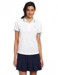 Fred Perry Women's Twin Tipped Tennis Shirt, White, 8 Fred Perry Women's Twin Tipped Tennis Shirt, White, 8