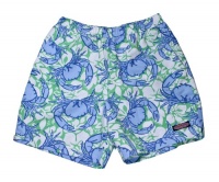 Vineyard Vines Mens Chappy Swim Trunks Crab & Flowers Wasabi Vineyard Vines Mens Chappy Swim Trunks Crab & Flowers Wasabi