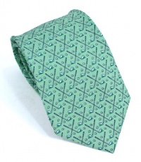Vineyard Vines Whale Golf Club Green Tie Vineyard Vines Whale Golf Club Green Tie