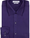 Van Heusen Pincord Dress Shirt - Deep Plum