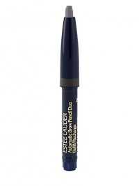 Refill cartridge for the ultimate brow tool. Automatic Brow Pencil Duo has twist-up browcolor on one side, brush on the other. Refill easily snaps into place. .01 oz. 