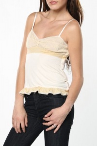 Ralph Lauren Womens Cream Tank Top In Large Ralph Lauren Womens Cream Tank Top In Large