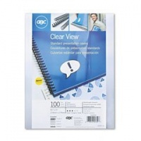 GBC Clear View Presentation Covers, 11 x 8.5 -Inches, 7 mm Thickness, Square Corners, Unpunched, Clear, 100 Covers (2020034P) GBC Clear View Presentation Covers, 11 x 8.5 -Inches, 7 mm Thickness, Square Corners, Unpunched, Clear, 100 Covers (2020034P)