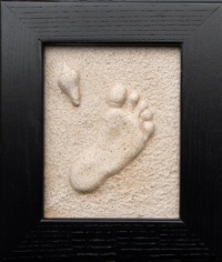 Pressions Handprint and Footprint Kit, Black Pressions Handprint and Footprint Kit, Black