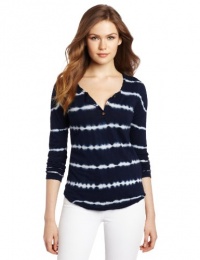 Lucky Brand Women's Spring Tie Dye Henley Lucky Brand Women's Spring Tie Dye Henley
