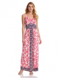 London Times Women's Matte Jersey Print Dress London Times Women's Matte Jersey Print Dress