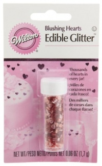 Wilton Edible Glitter, Pink Hearts Wilton Edible Glitter, Pink Hearts