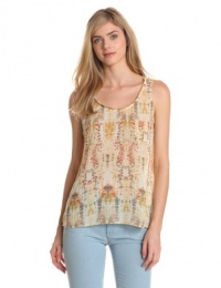 Two by Vince Camuto Women's Mosaic Tile Tank