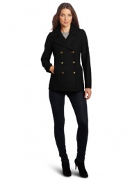 Tommy Hilfiger Women's Classic Double-Breasted Wool Pea Coat Tommy Hilfiger Women's Classic Double-Breasted Wool Pea Coat
