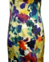 Evan Picone Women's Evan Picone Peony Print Satin Dress