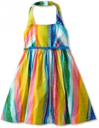 Bloome Girls 7-16 Striped Halter Dress, Multi, 10 Bloome Girls 7-16 Striped Halter Dress, Multi, 10
