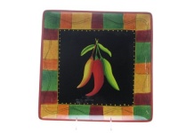 Certified International Caliente Square Platter, 12-1/2inch Certified International Caliente Square Platter, 12-1/2inch