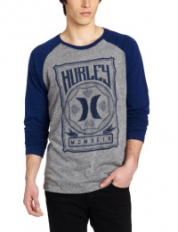 Hurley Men's Against Premium Raglan Long Sleeve Hurley Men's Against Premium Raglan Long Sleeve