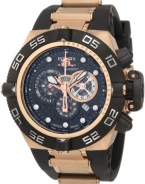 Invicta Men's 6575 Subaqua Noma IV Collection Chronograph Black Polyurethane Watch