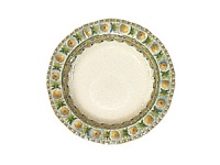 This delightful and colorful pattern adds whimsy to any table. Raphael with its idyllic design rendered in warm pastel colors is an ideal choice. This delightful and colorful pattern adds whimsy to any table. Raphael with its idyllic design rendered in warm pastel colors is an ideal choice.