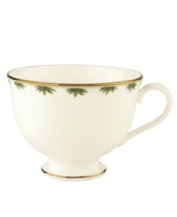 Combining the exotic lushness of the tropics with classic British style, this china collection stirs romantic thoughts of overseas adventures. Have a soothing darjeeling in this tea cup. Choose from three richly detailed designs – shutter, bamboo or trade winds. A thin rim of gold lends a brilliantly elegant touch. Combining the exotic lushness of the tropics with classic British style, this china collection stirs romantic thoughts of overseas adventures. Have a soothing darjeeling in this tea cup. Choose from three richly detailed designs – shutter, bamboo or trade winds. A thin rim of gold lends a brilliantly elegant touch.