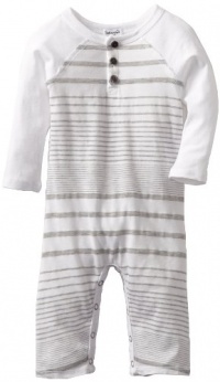 Splendid Littles Baby-boys Newborn Border Stripe Jersey Romper, White, 12-18 Months Splendid Littles Baby-boys Newborn Border Stripe Jersey Romper, White, 12-18 Months