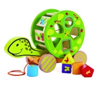 Hape Eco Pull-Along Shape Sorting Turtle Hape Eco Pull-Along Shape Sorting Turtle