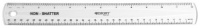 Westcott Non-Shatter Ruler, 12 Inch Length, Clear (13862) Westcott Non-Shatter Ruler, 12 Inch Length, Clear (13862)